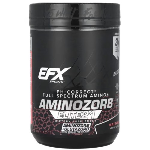 EFX Sports, AminoZorb® Elite 21, арбуз, 390 г (13,76 унции)